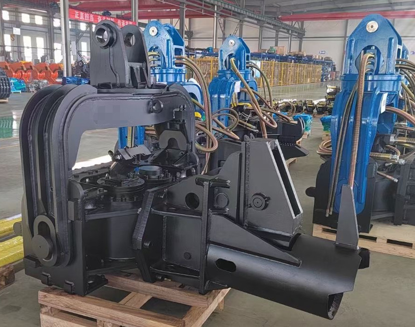 Multi Hydraulic Vibro Hammer 40-65 Ton Excavator Mounted Pile Driver