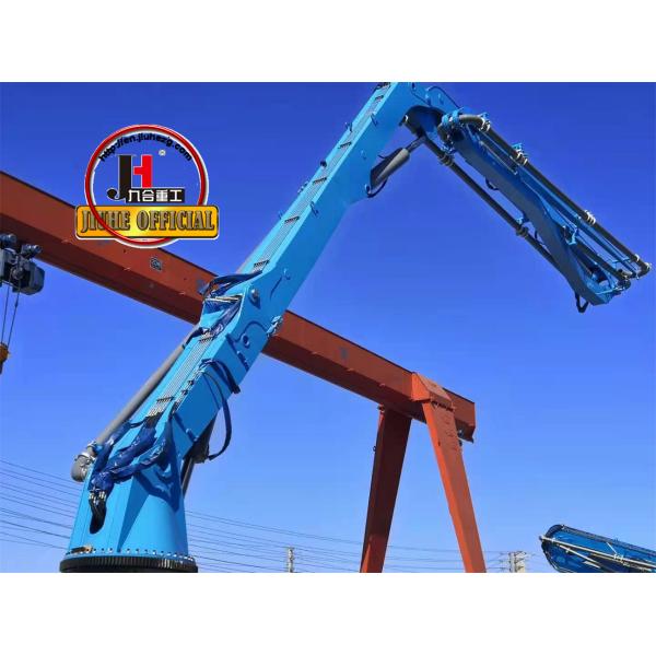JIUHE Brand Lightweight Concrete Pump Concrete Placing Boom/ Concrete Boom Placer