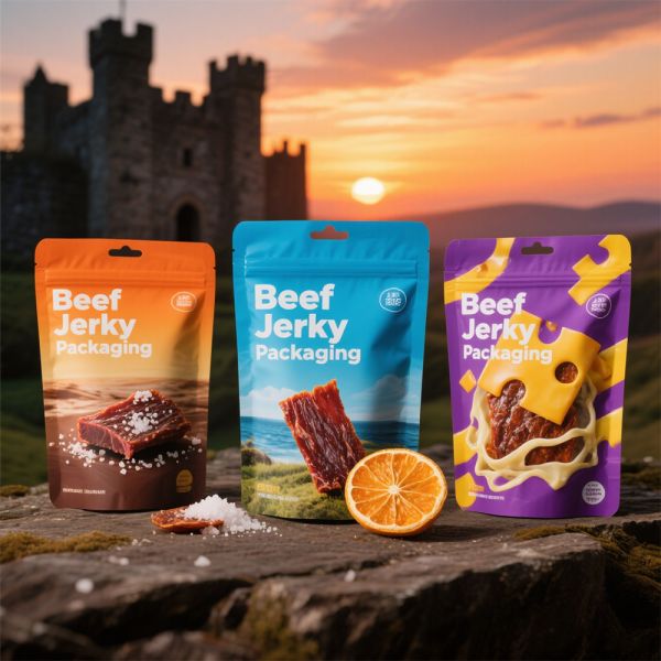 Food Grade Stand Up Pouch Plastic Packaging Bags Smell Proof Packaging Solution for Raisins Pistachios Walnut Dry Food