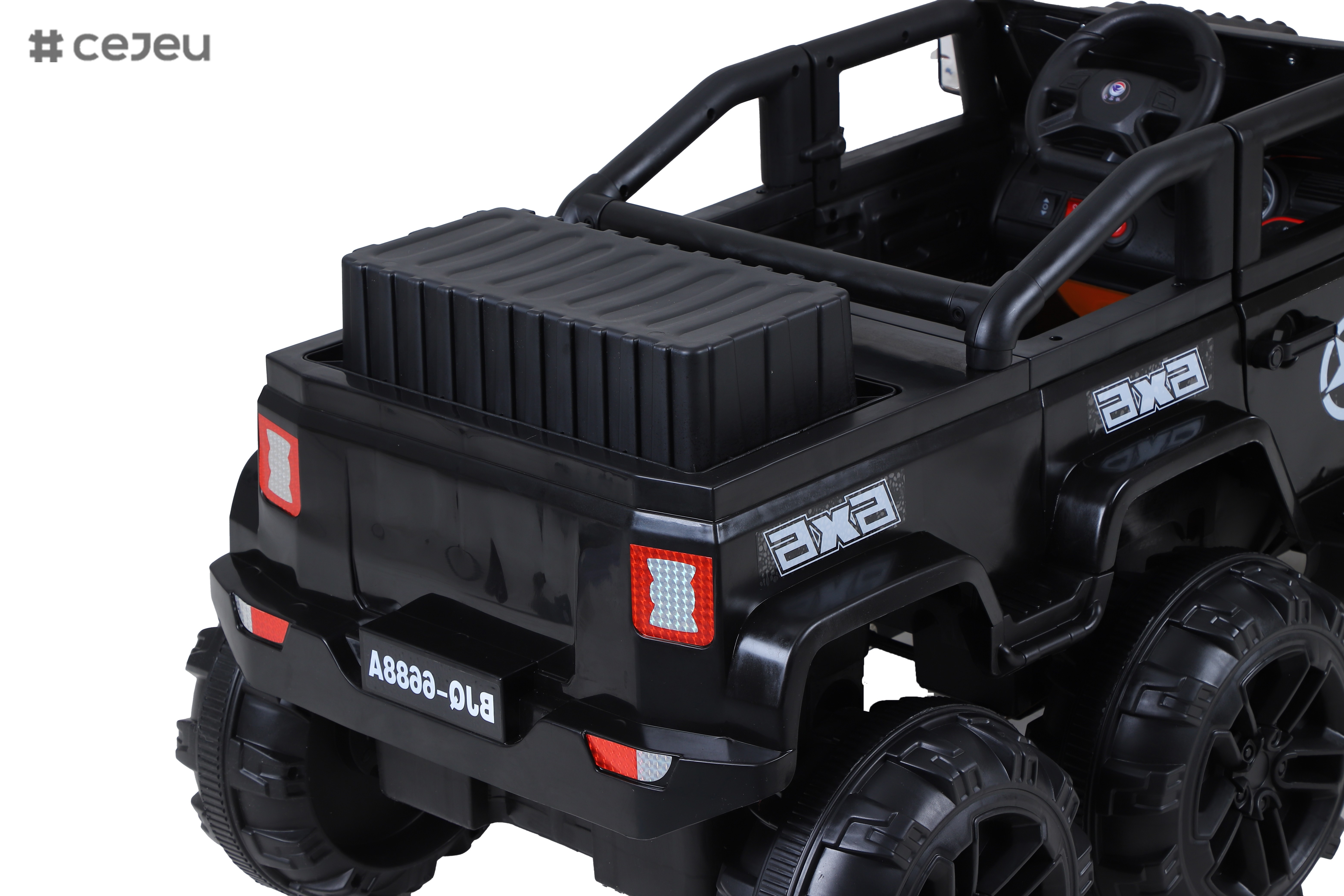 12V Battery Stroller Can Sit 2 People 4 Drive Kids Ride On Car Toy Model for Toddlers Baby Remote Control Car