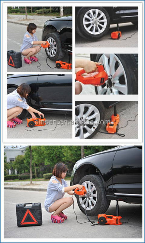 OEM Electric Hydraulic Jack Kit 35L/Min Airflow With Air Compressor