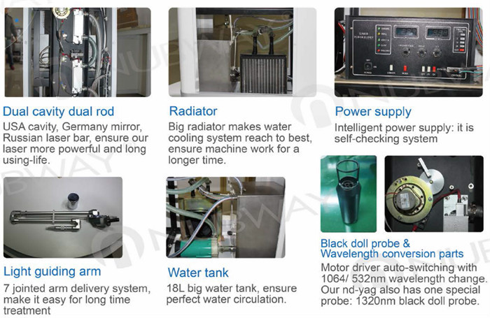2014 newest Q switch nd yag laser tattoo removal machine tattoo removal equipment