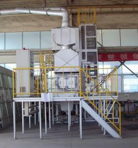 China 1 Ton Gas Fired Aluminum Scrap Melting Furnace With 4000 KW Aluminum Shell on sale