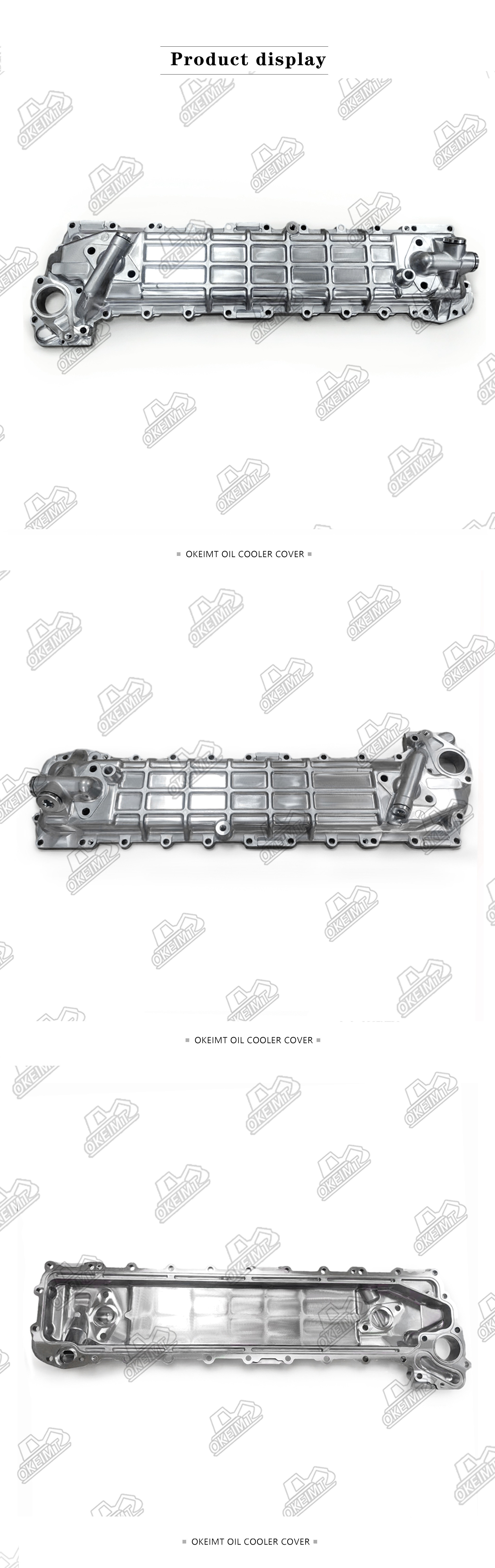 Oil Cooler Cover Compatible with Isuzu 6HK1 6HH1 FRR FSR32 FSR FTR FSS FTS FVR 7.8L 8.2L
