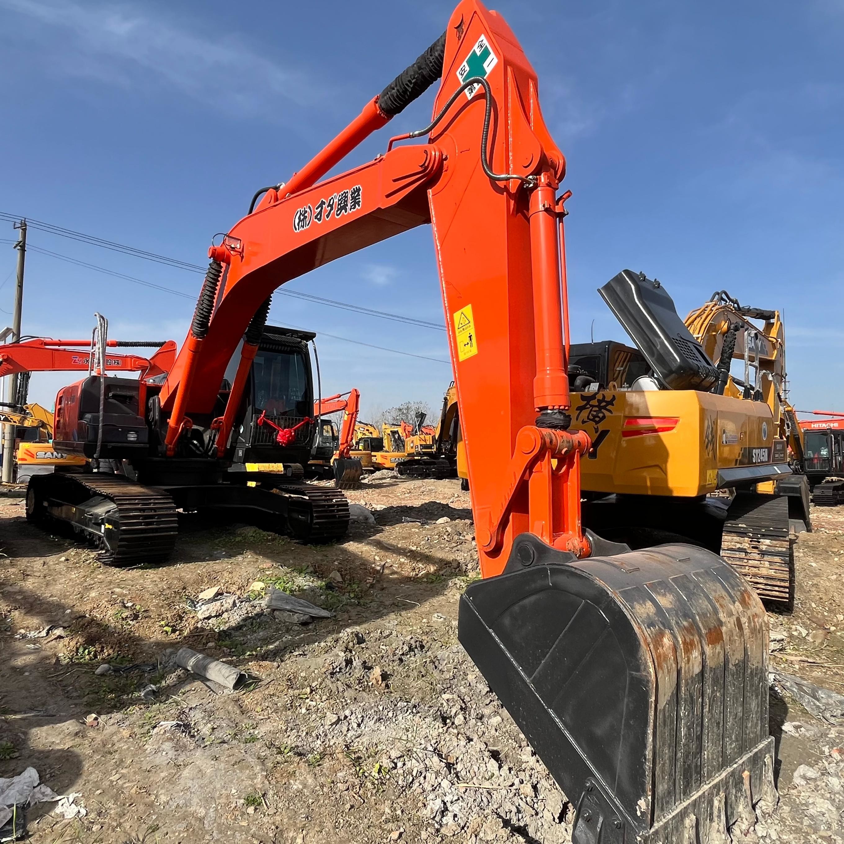 21Ton Hitachi ZX210 Second Hand Excavator Engineering Machinery