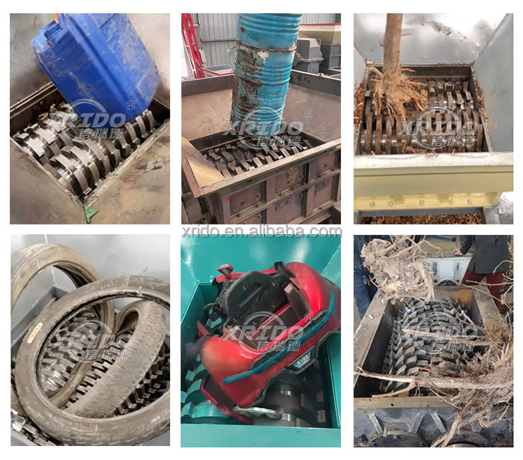22000Kg/H Iron Crusher Machine Automatic Steel Scrap Shredder Machine