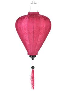 Quality Fuchsia Garlic Silk Lanterns for sale