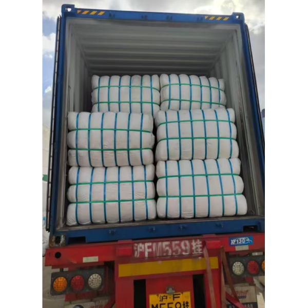 Stable Quality Virgin White Polyester Fiber 1.2D 38mm Good Processability for Ring Spinning & Open End Spinning