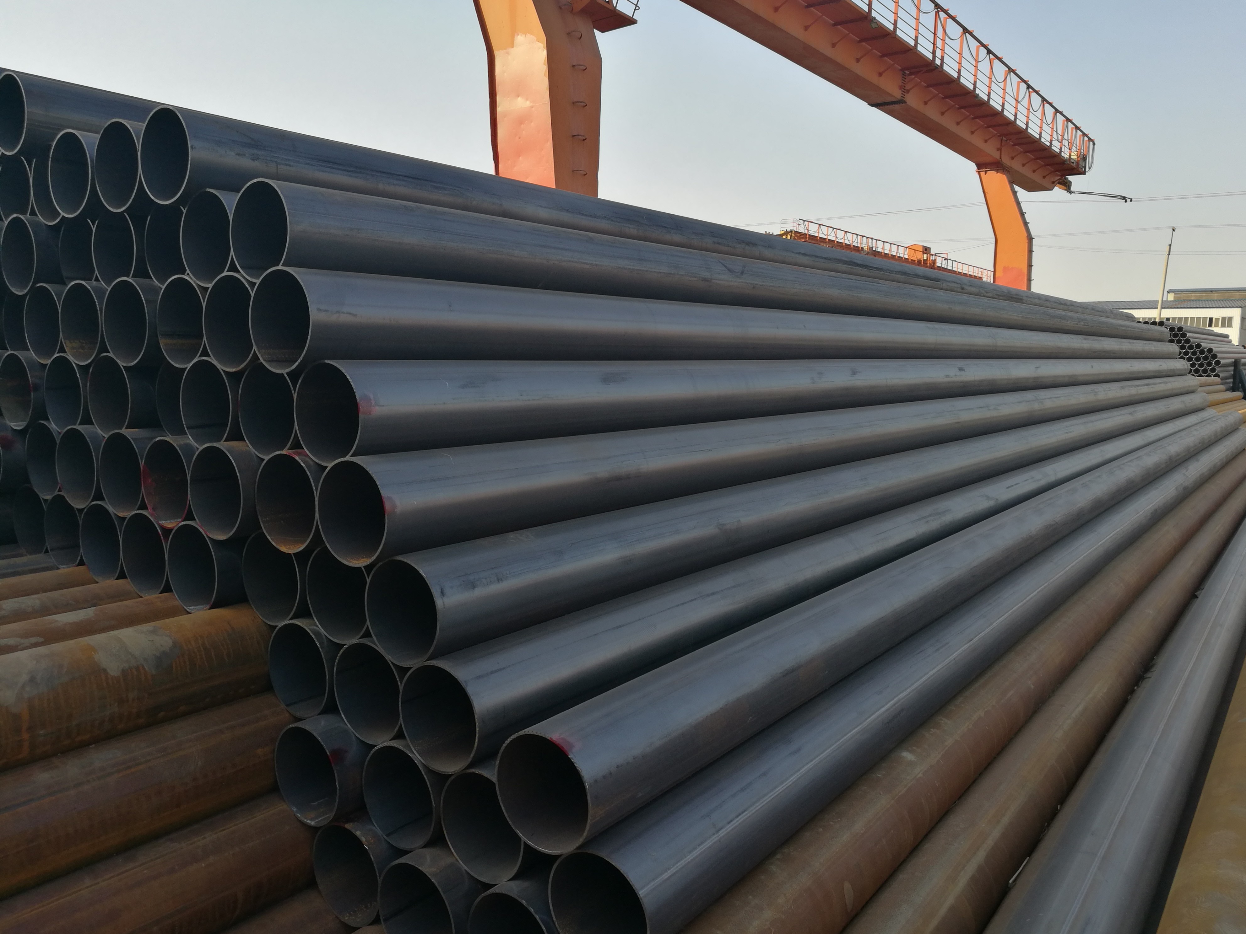 Large Diameter X52 STD Sch40 Sch80 Erw Welded Pipe