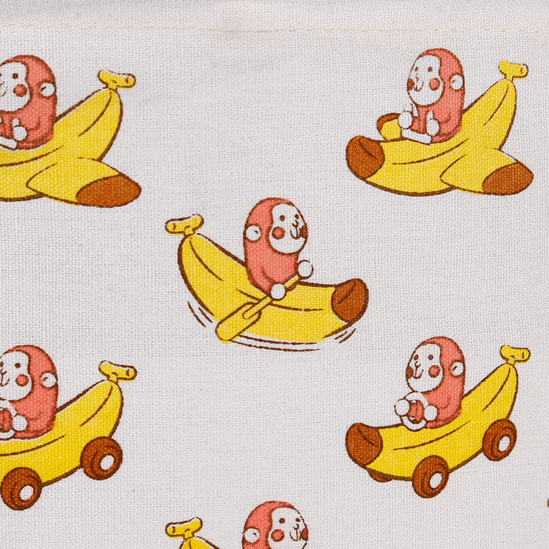 Foldable washing laundry basket clothes toy storage bag large box customizable colors monkey banana laundry facility