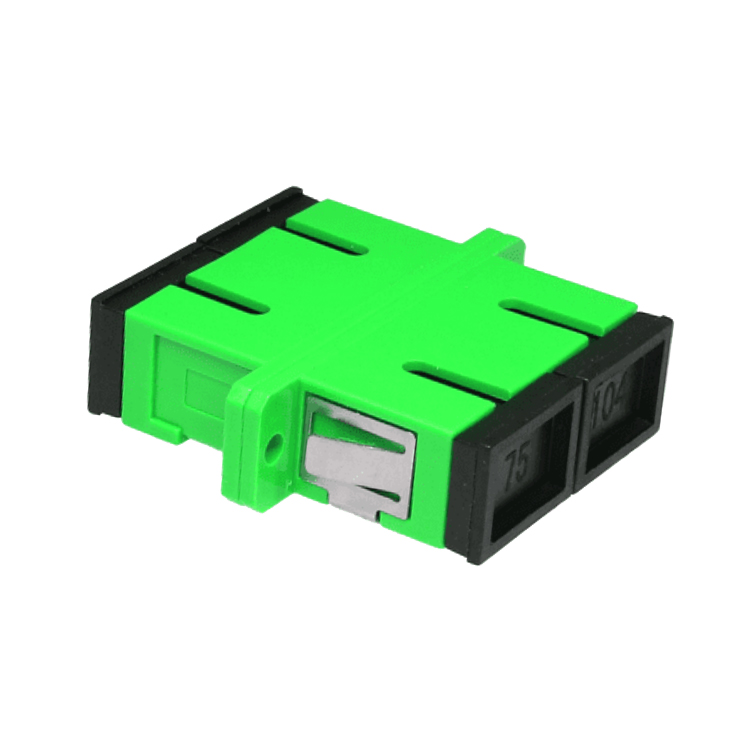 2 Cores SC APC Plastic Fiber Optic Face Plate Socket Panel for Indoor in FTTH Network