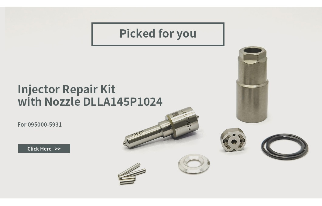 DLLA145P1024 Common Rail Fuel Injector Nozzle For 095000-5931/588# 23670-0L010/070