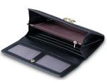 Ms. European and American cowhide leather wallet long wallet