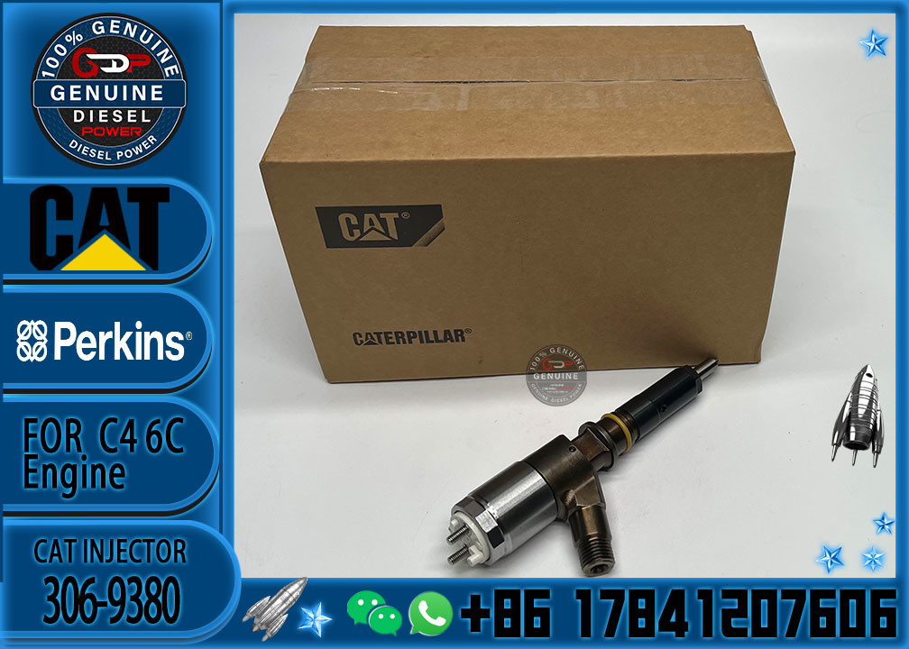 306-9380 10R-7672 Hot sell good price excavator diesel fuel injector 3069380 10R7672 2645A734 for Caterpillar C6.6 Engin