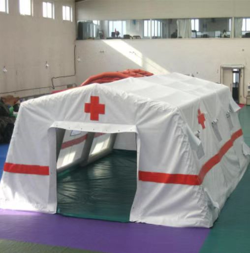 Outdoor Large Inflatable Command Post Tent Medical Tent Emergency air Tent Factory Customized Waterproof PVC Tent