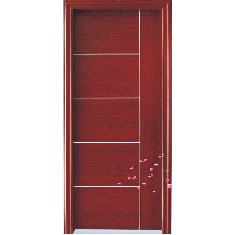 Fireproof Hotel Room Pvc Solid Wood Internal Doors