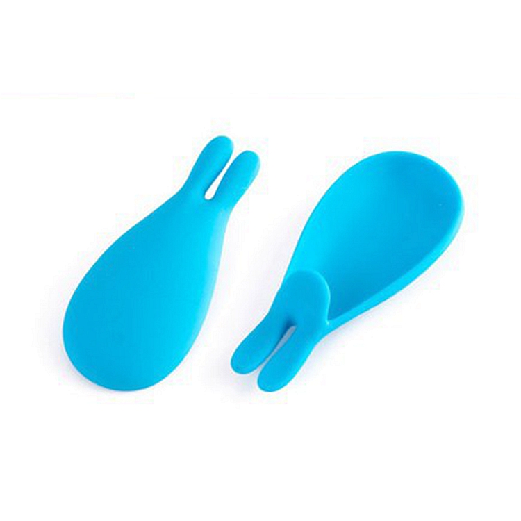 Holder Cute High Quality Silicone Cup Hanging Tool Gift Coffee Tea Spoon Holder Food Grade Silicone Rabbit Tea Bag