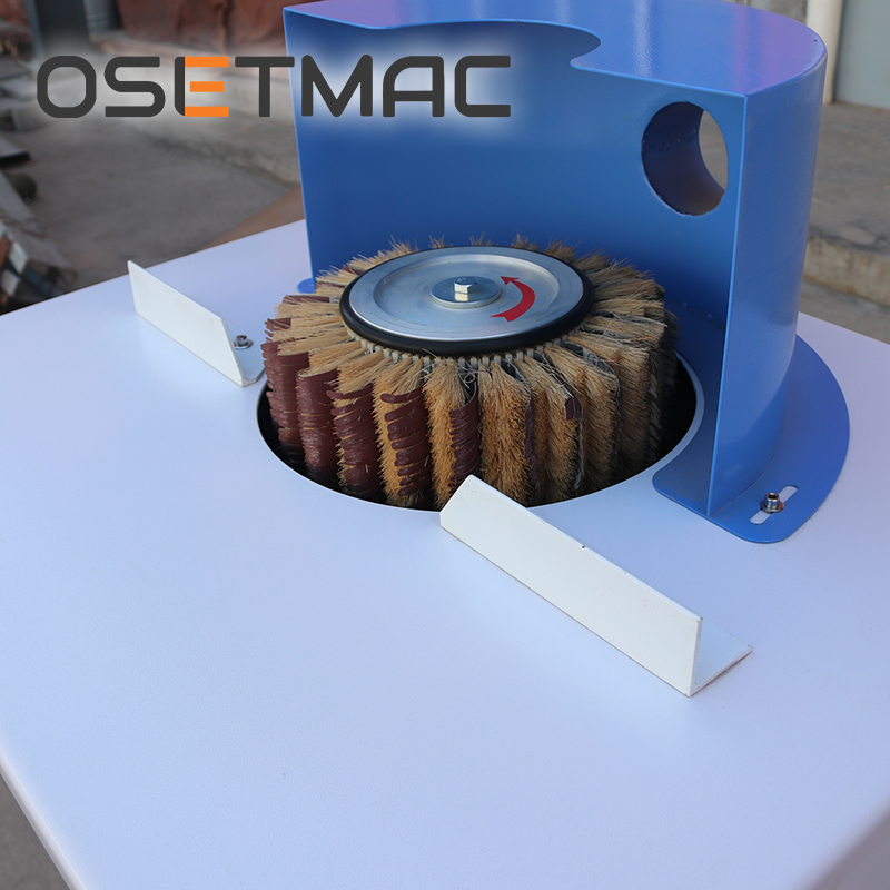 DTL-20D Woodworking Manual Brush Sanding Machine for Wood MDF Plywood Panel Special Shape Parts Polishing