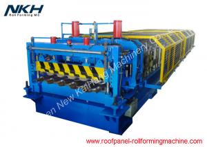 Quality European Type Roof Tile Roll Forming Machine For Hydraulic Tile Pressing for sale