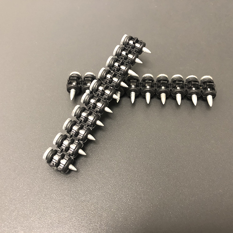 BX3 Plastic Collated Mechanical Galvanized Concrete Nails For Hilti BX 3