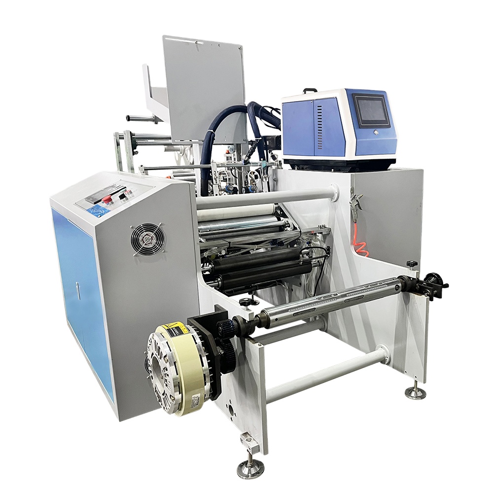 Jumbo Roll to Small Roll Aluminum Foil Slitter Rewinder for Easy Operation Packaging