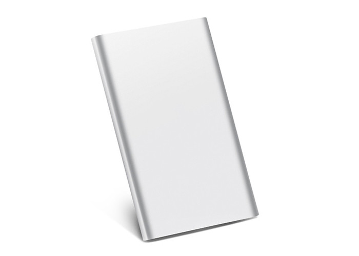 Aluminum Alloy Ultra Thin Power Bank 4000 Milliampere Customized Designed