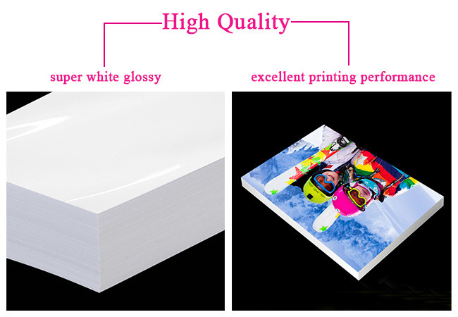 Wood Pulp Inkjet Photo Printing Paper