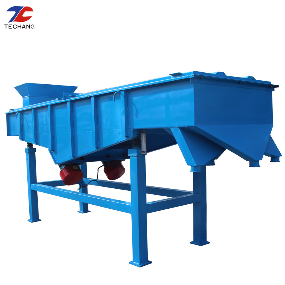 Spray Soil Particles 960r/Min Linear Vibrating Screen