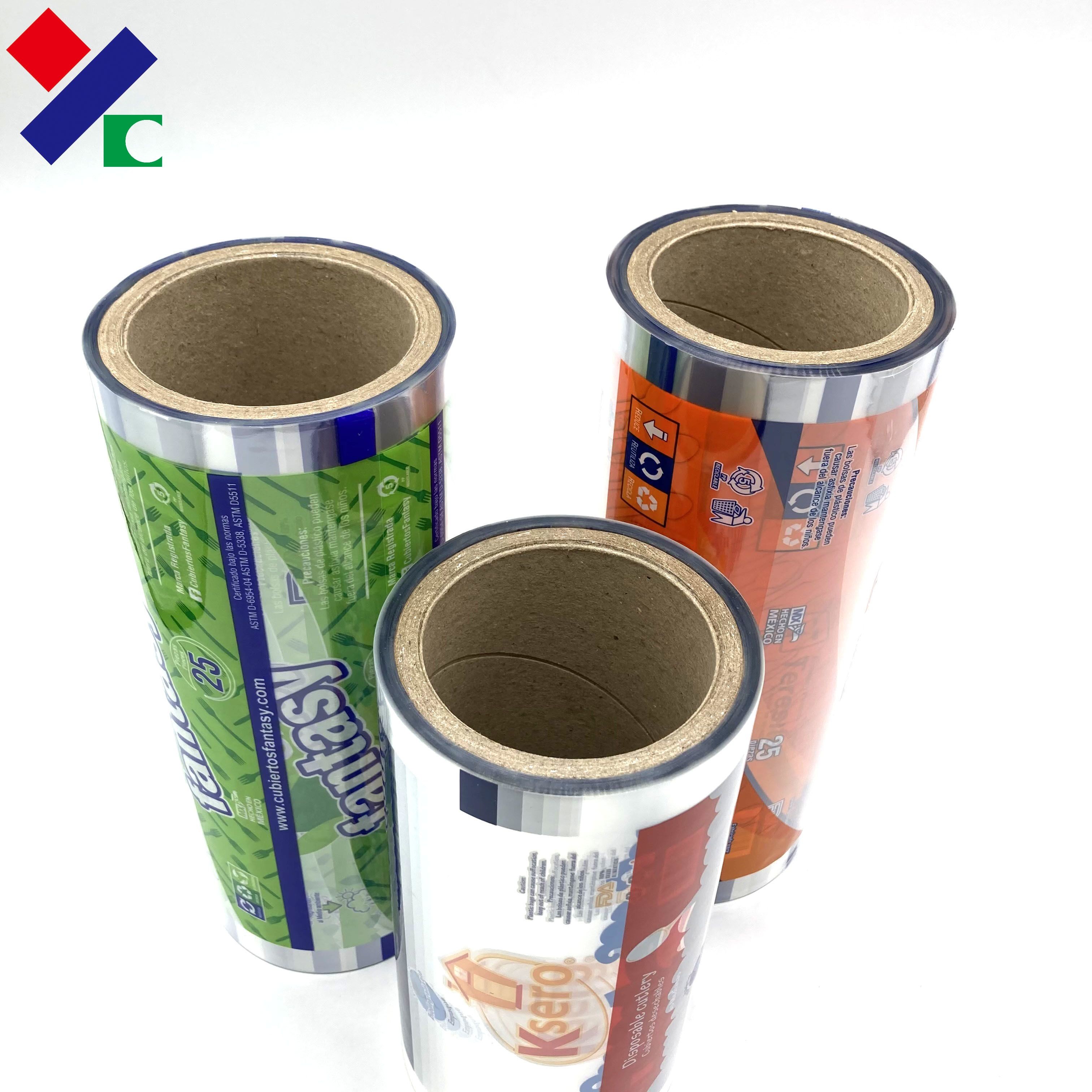 Food Grade Candy Packaging Wrap Film Custom Heat Seal BOPP High Quality Film Roll