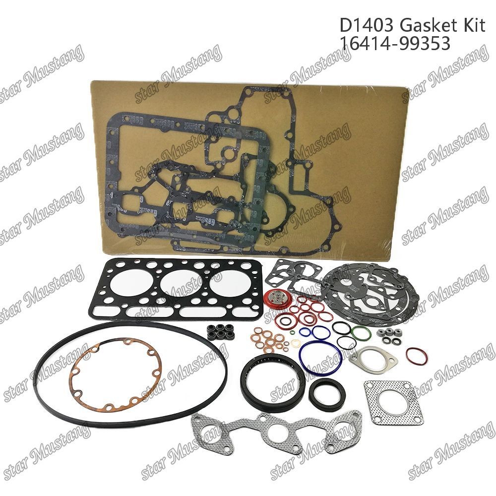 D1403 Full Gasket Set 16414-99353 Suitable For Kubota
