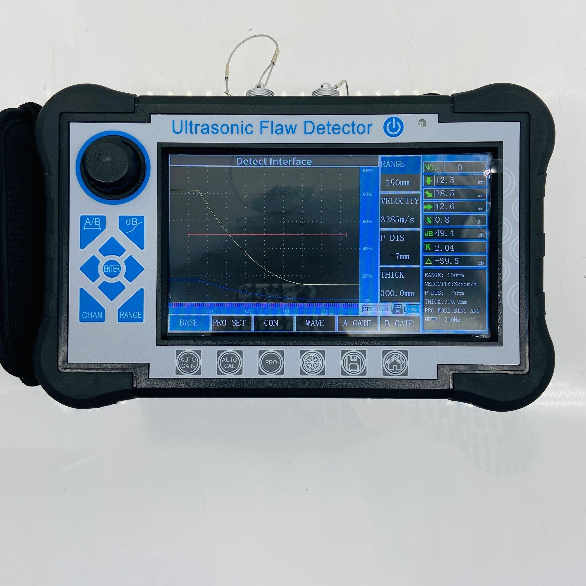 FD580 Digital Touch Screen Ultrasonic Crack Flaw Detector