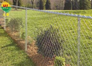 Quality Diamond Mesh 1.5x30m Chain Link Wire Fence 9ga Of Residential Or Commercial for sale