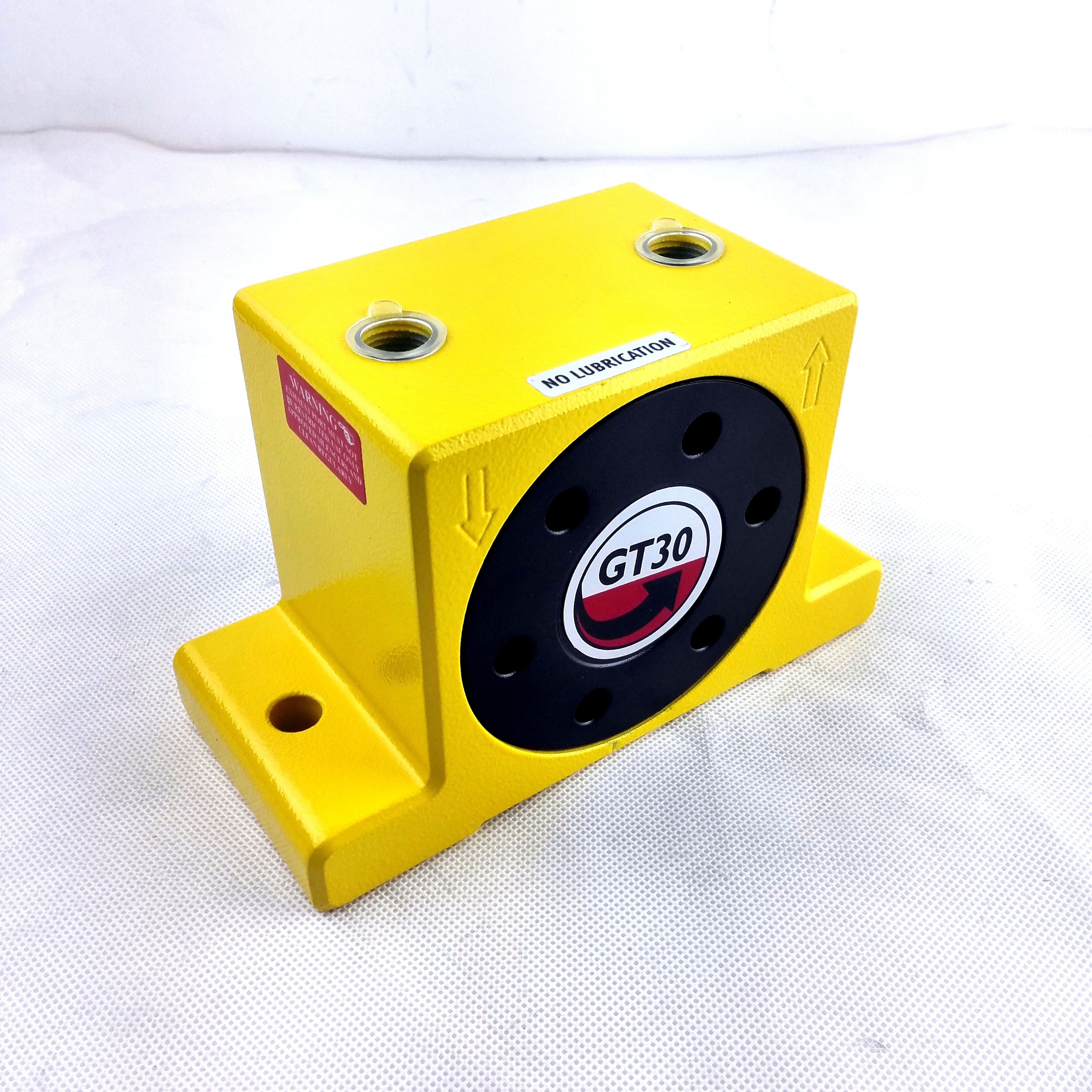 Industrial Pneumatic Turbine Vibrator GT30 Centrifugal Force 12000 N Operating Temp Up To 120.C