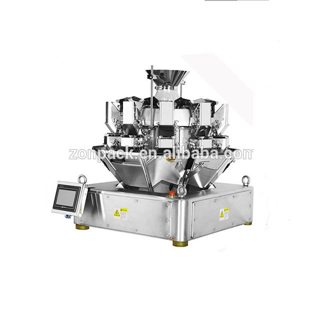 CE Certication Mini 10/14head Multihead Weigher for Cbd Flowers Packing