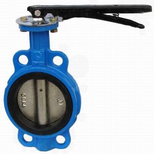 Quality 6 Inch Stainless Steel 304 Body Disc Seat EPDM Wafer Type Butterfly Valves Pneumatic Actuator Butterfly Valve for sale