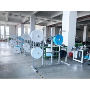 Quality Fully Automatic Mask Making Machine , Non Woven Mask Making Equipment for sale