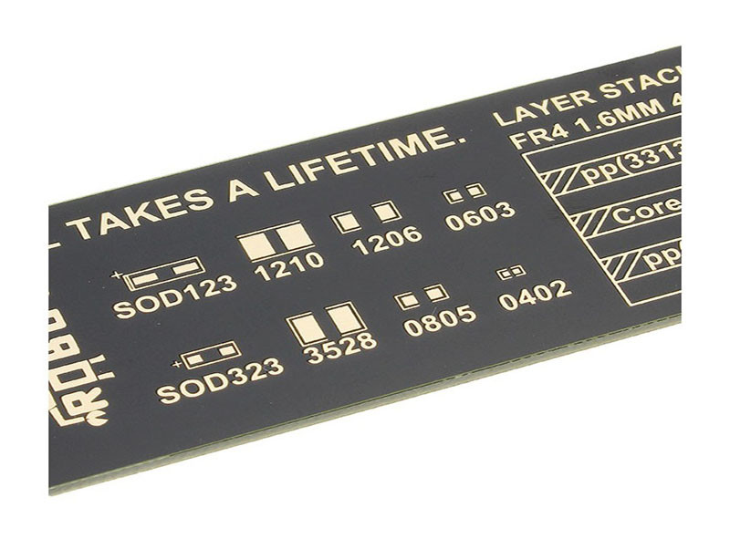 Multifunctional Electronic Components Engineering PCB Ruler For PCB Design