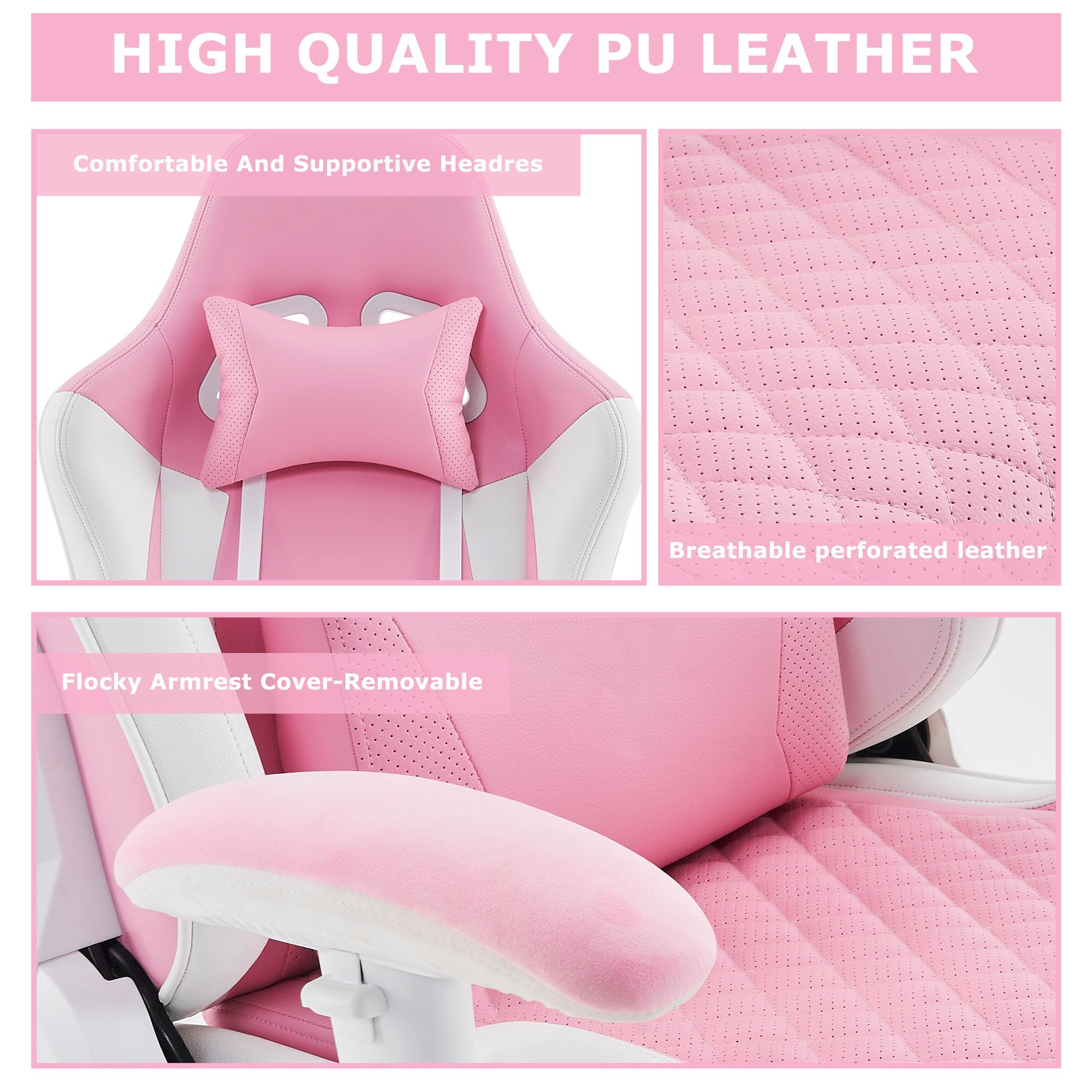 Gaming Chair Customized Color Big and Tall Recliner for Ergonomic Racing Experience