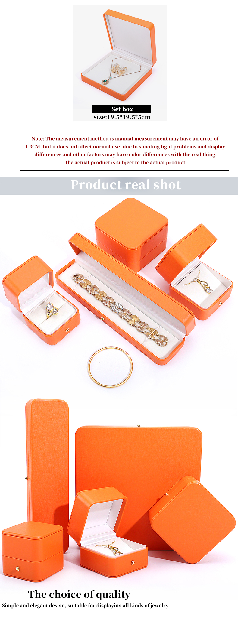 Customized Leather and Velvet Travel Jewelry Organizer for Necklace Ring Earrings
