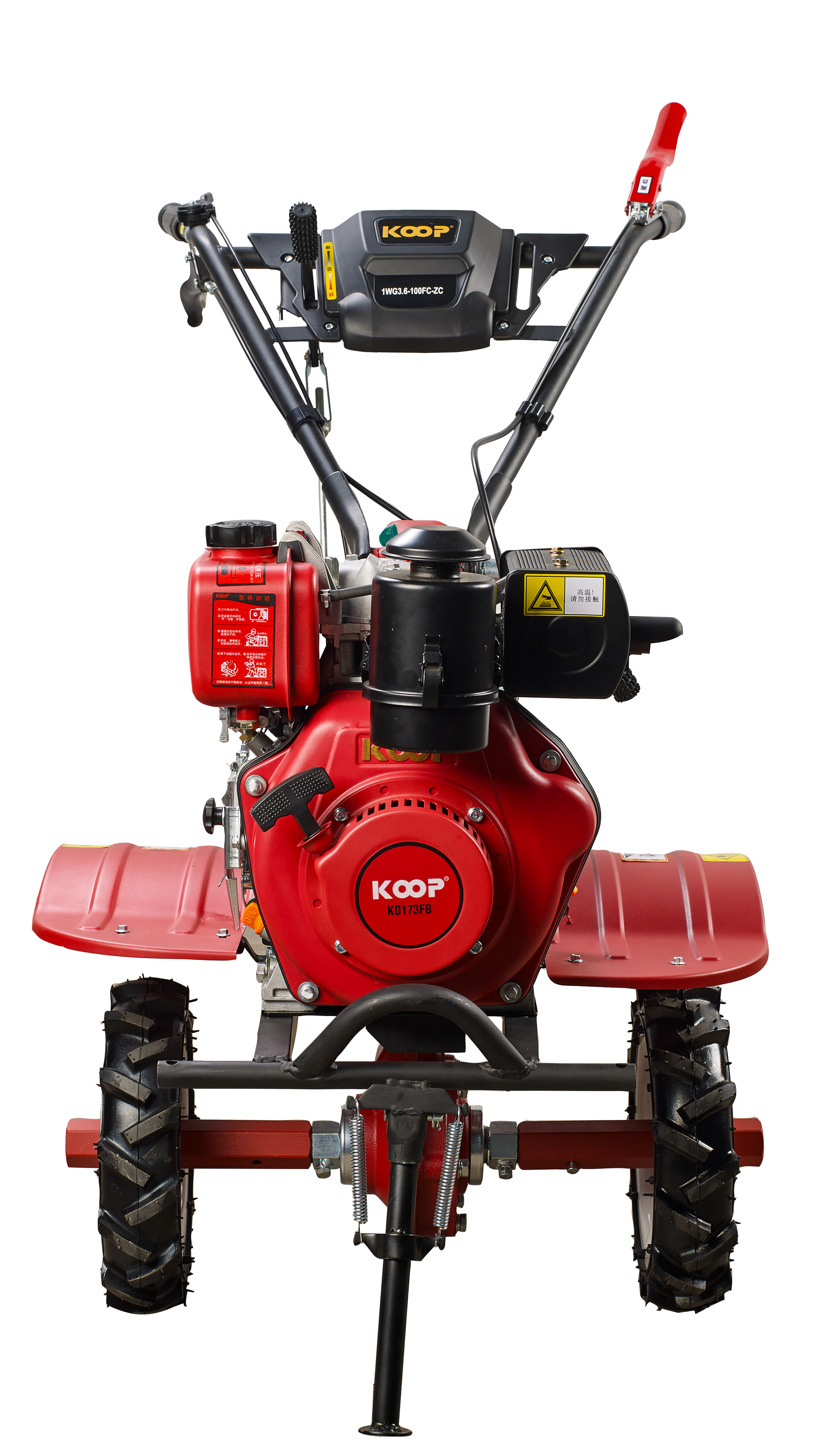 9HP Multi Functional Power Tiller with 2 Fwd. 1 Rev. Gears and 418cc Displacement