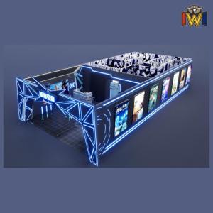 Quality Escape Room Shooting Space Arcade VR Games Simulator CE Rohs for sale