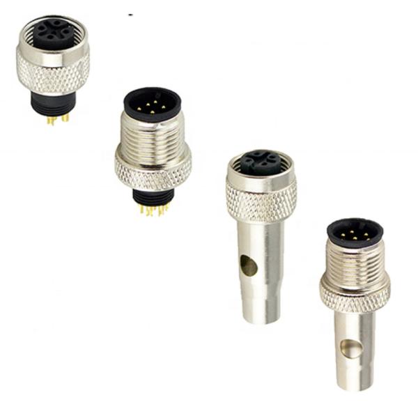 DIN 6 PIN M16 waterproof connector Male Female Shielded Crimp Circular AISG Cable