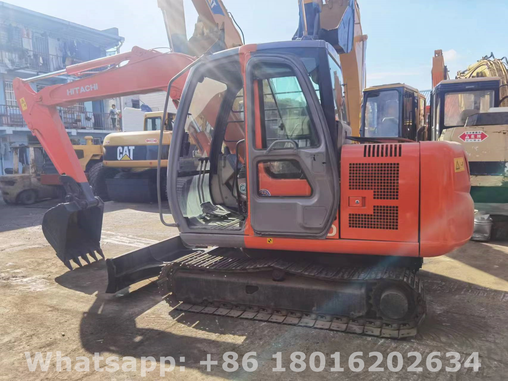 Hitachi ZX60 Used Excavator Made In 2015 Original From Japan Quotation