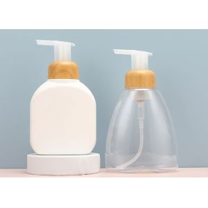 Foaming Hand Soap Pump Bottle PET Plastic Refillable Eco Friendly