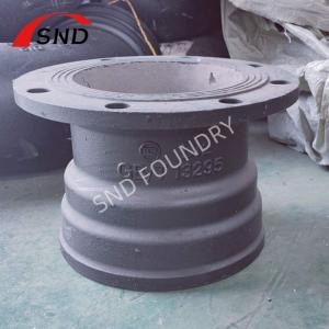 Quality Ductile Iron Flanged Socket Pipes Cast Iron Pipe Fittings EN545 for sale