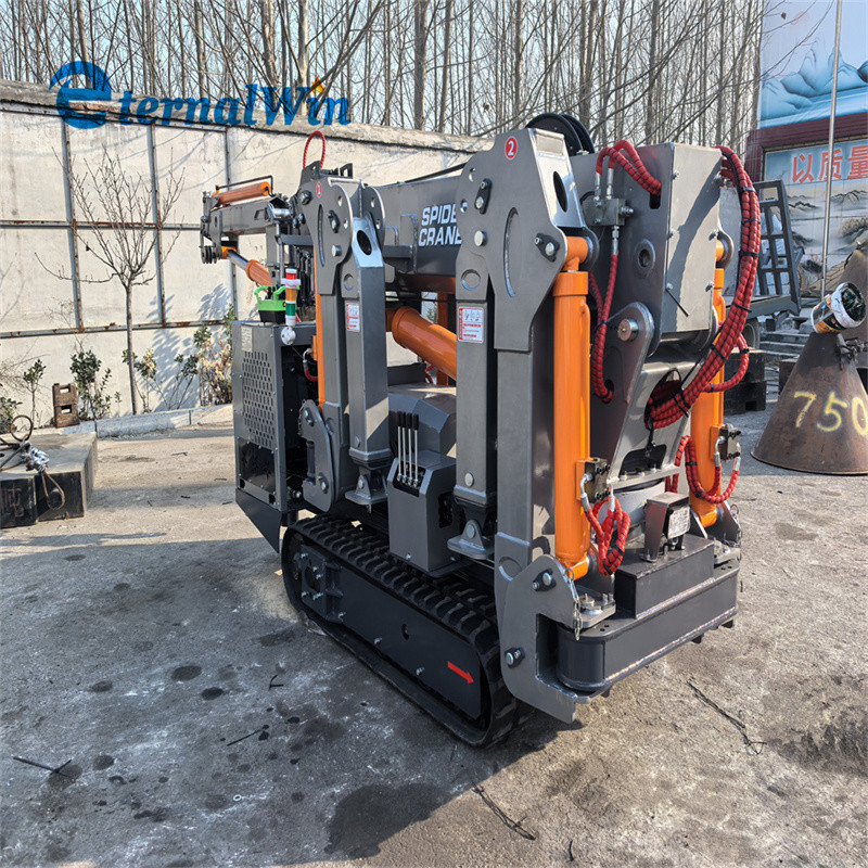 Telescopic Boom 3 Ton Spider Crane Compact and Powerful Lifting Equipment