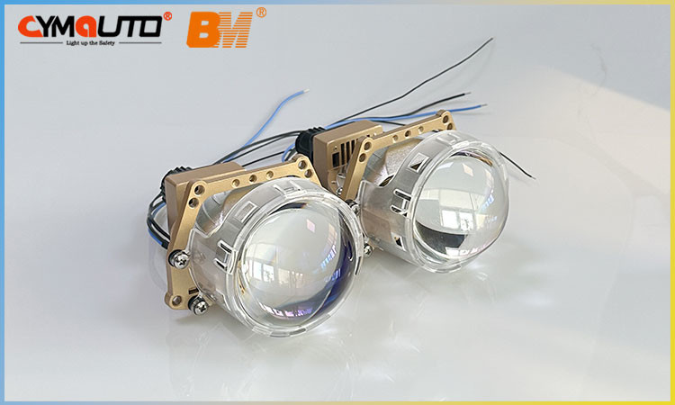 65W BI LED Projector Lens 3 Inch High Beam Low Beam Car Upgrade LED Projector Light