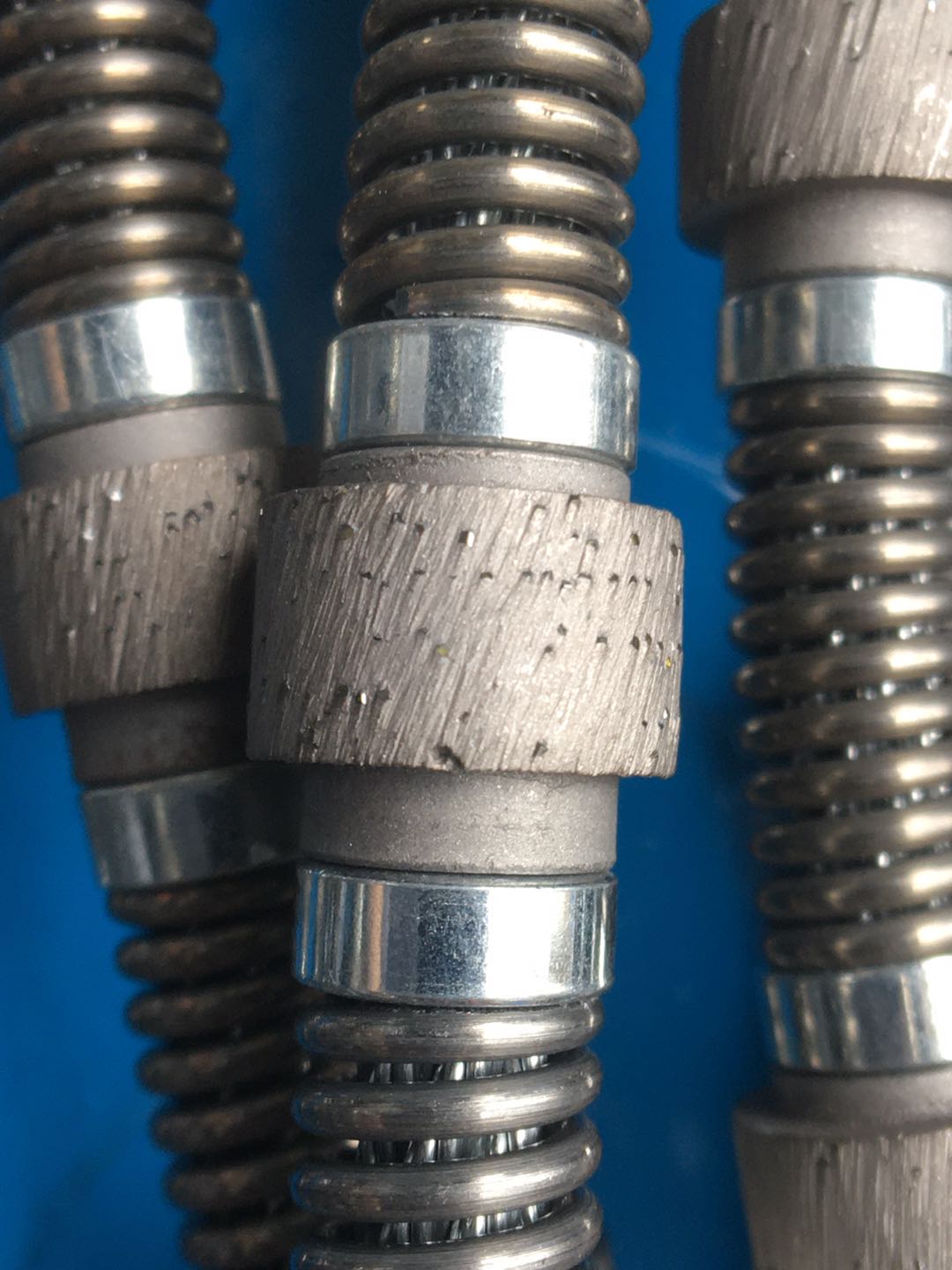 Vacuum Brazed Wire Beads for Granite Marble Quarry Cutting in Brazil Diamond Beads