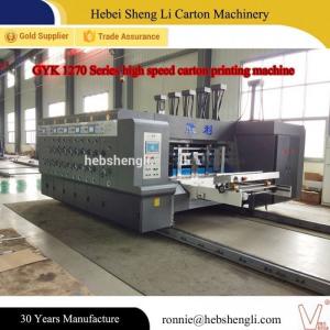 China Computerized Hot Stamping Foil Printing Machine , Corrugated Flexo Printing Machine on sale