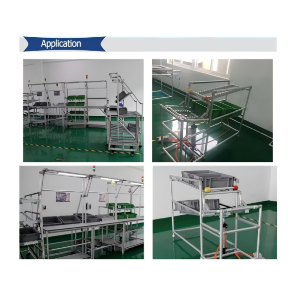 DYP28-01 Third Generation Lean Tube Accessories Loaded Frame Insert Aluminum Pipe End Cover